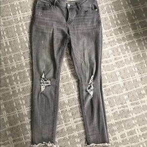 Old Navy Rockstar Midrise Distresses Skinny Jeans